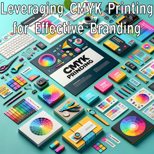 Marketing Materials Vibrantly Printed Using CMYK Techniques, Brochures, Business Cards, and Banners, The Power of CMYK Printing in Establishing a Cohesive and Impactful Brand Identity, Effective Branding