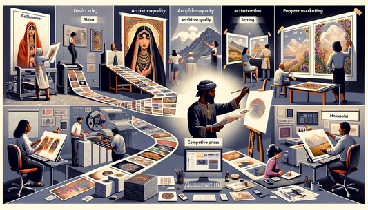 Selling Art Prints: Tips for Artists on Print Selection and Sales