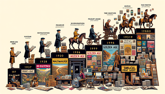 A Look at the Evolution of Magazine Design and Printing
