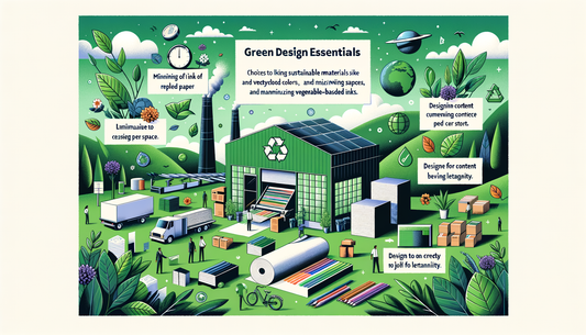 Green Design: Tips for Creating Eco-Friendly Print Materials