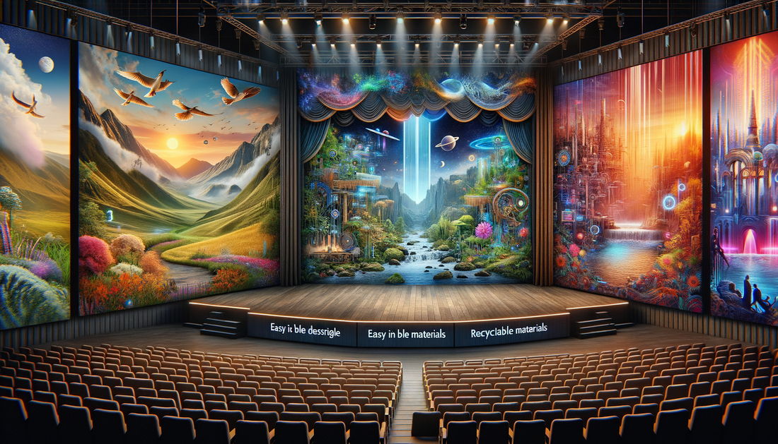 Utilizing Printed Backdrops for Theatrical and Stage Productions
