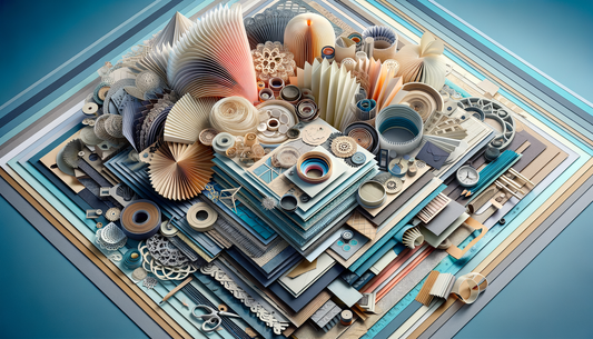 Layering and Textures: Techniques for Tactile Design in Print