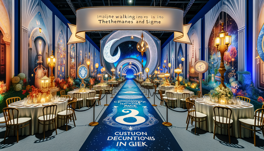 Creating a Cohesive Event Theme with Printed Decorations and Signage
