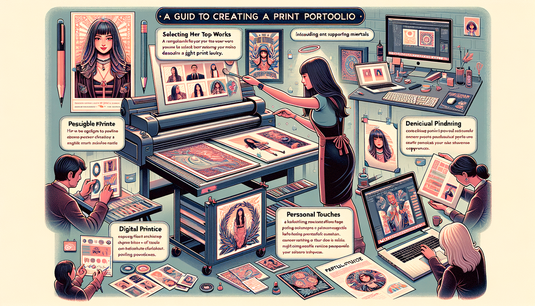 Crafting the Perfect Print Portfolio for Artists and Designers