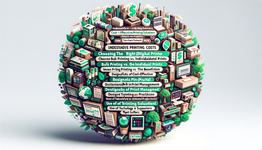 Cost-Effective Printing for Non-Profits: Maximizing Your Budget