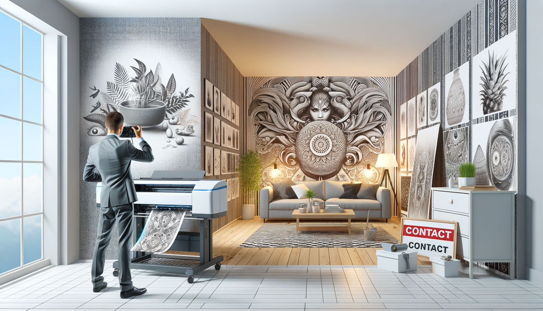 Transforming Spaces with Custom Printed Wallpaper