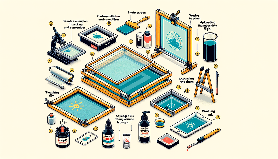 The Beginner’s Guide to Screen Printing at Home