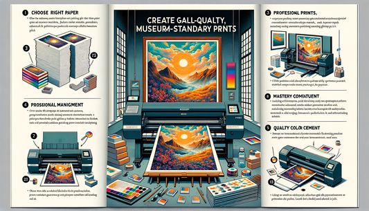Gallery-Quality Prints: How to Achieve Museum-Standard Reproductions